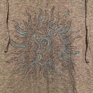 Life is Good long sleeve hoodie tee